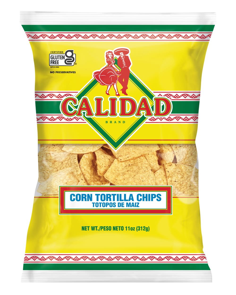 Calidad Gluten Free Corn Tortilla Chips (11 oz)