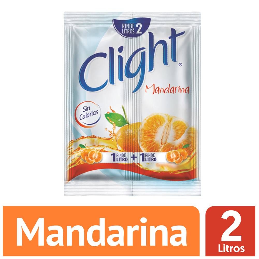 Clight Bebida En Polvo Sabor Mandarina (14 g)