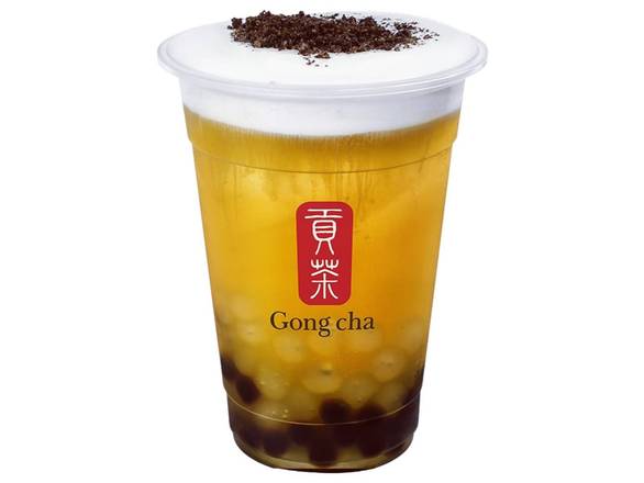 Panda Milk Foam Black Tea