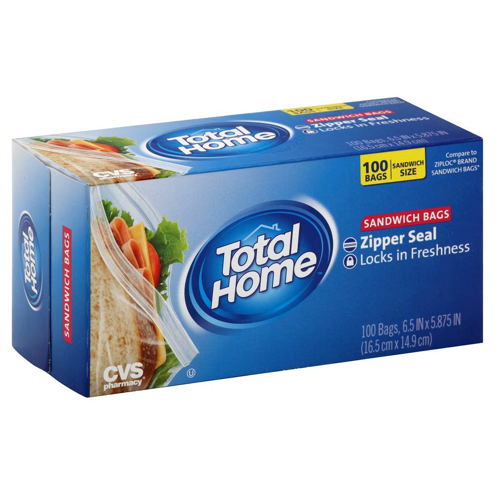 Cvs Total Home Sandwich Bags