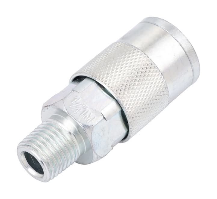 Kobalt Steel Coupler (M) 1/4-in Industrial