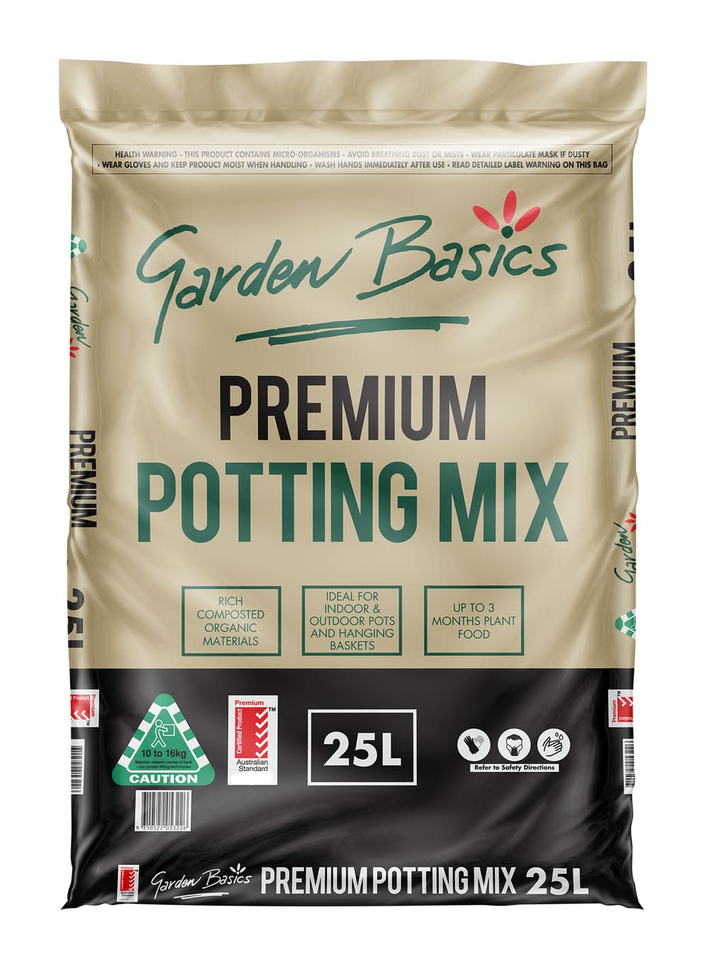 Garden Basics 25L Premium Potting Mix