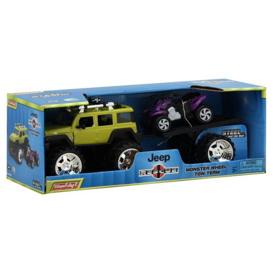 Buddy l monster hot sale wheel tow team