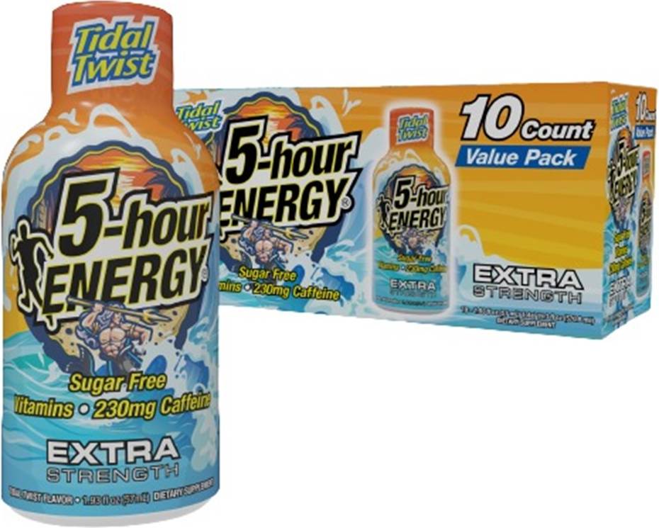 5-Hour Energy Extra Strength Shots, Tidal Twist (10 x 1.93 fl oz)