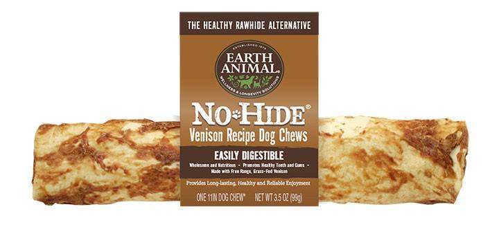 Earth Animal No-Hide Venison Chew Dog Treat