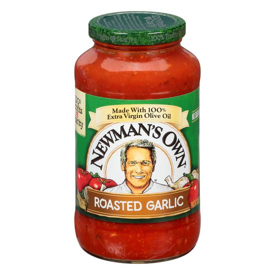 Newman's Own Roasted Garlic Pasta Sauce (24 oz)