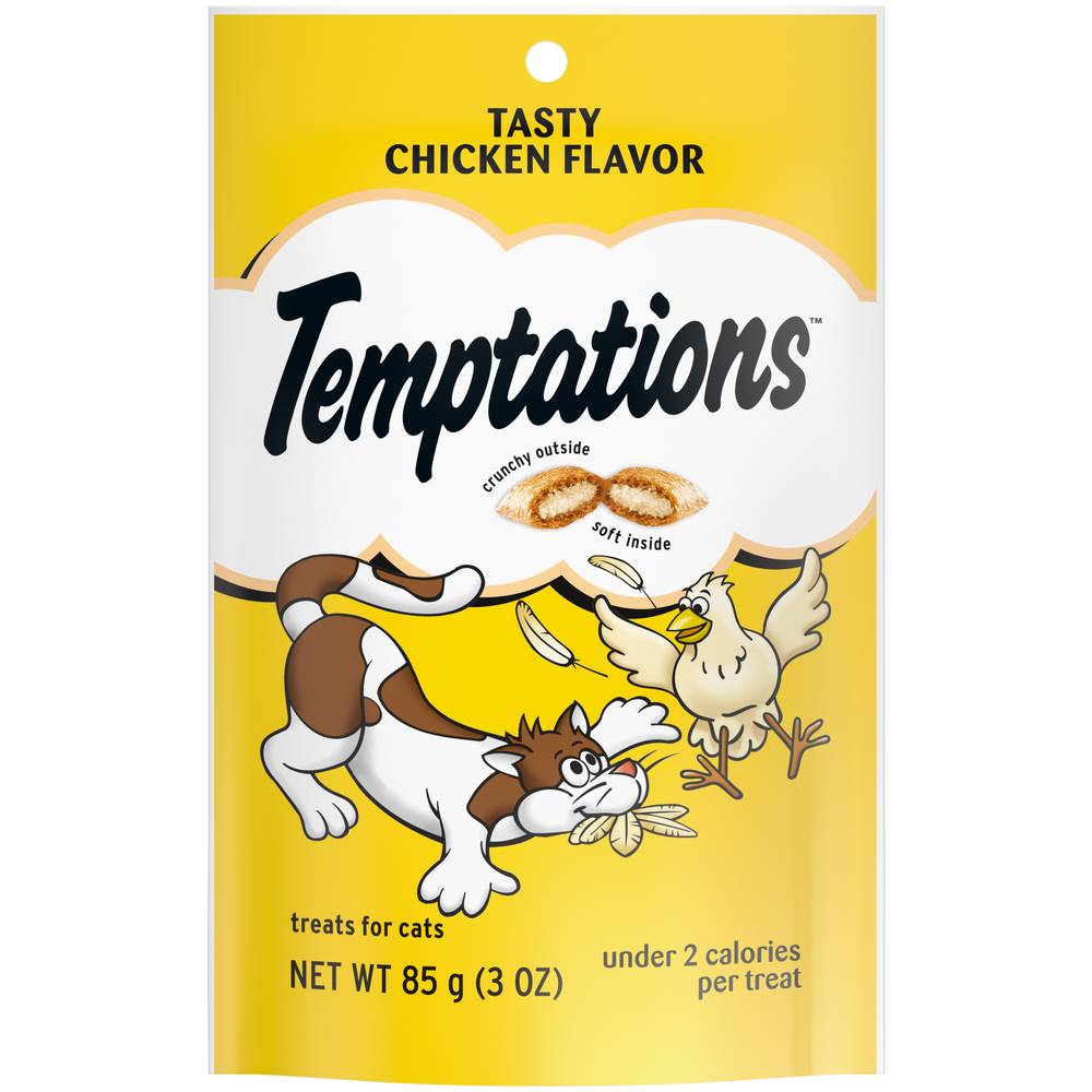 Temptations Classic Crunchy and Soft Cat Treats Tasty Pouch (chicken)