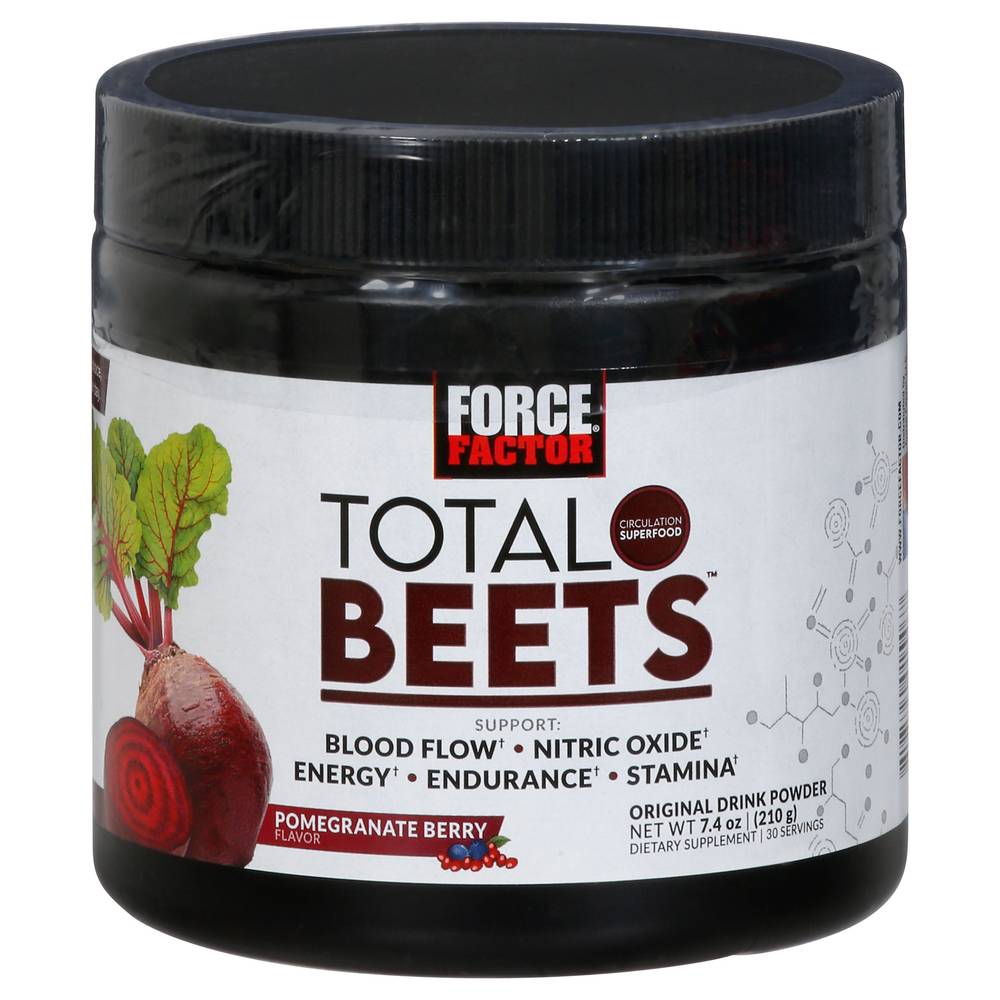 Force Factor Total Beets Drink Powder (7.4 oz)