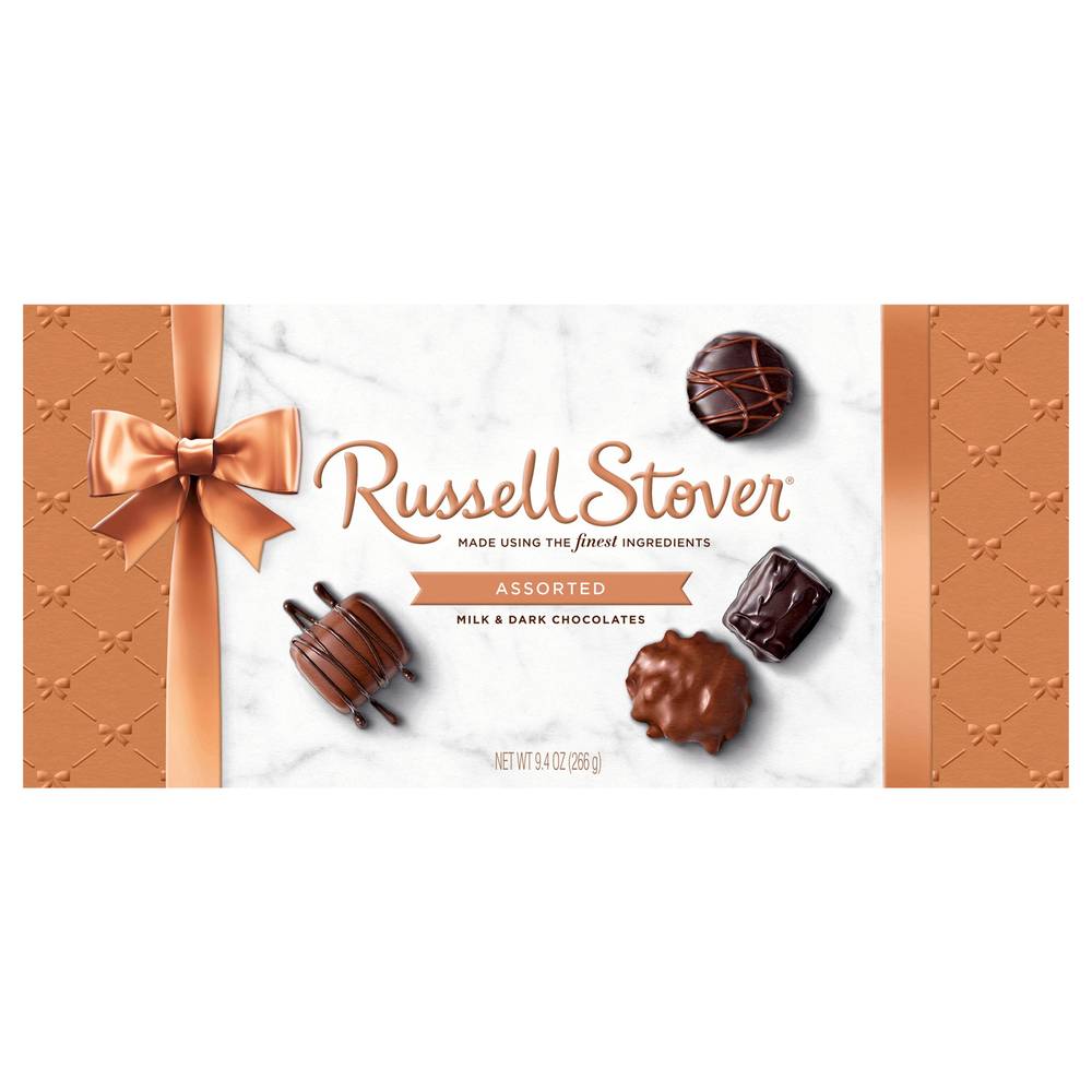 Russell Stover Assorted Milk & Dark Chocolates (9.4 oz)