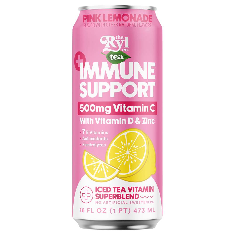 The Ryl Company Ryl Pink Lemonade Immune Support Iced Tea (16 fl oz)