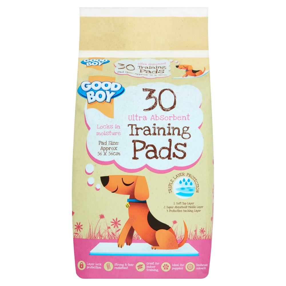 Good Boy Ultra Absorbent Training Pads (30 pack)