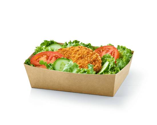 Crispy Chicken Salad - calories exc. additional condiments