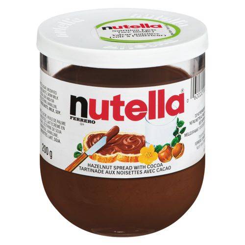 Nutella tartinade aux noisettes (200 g) - hazelnut spread (200 g)
