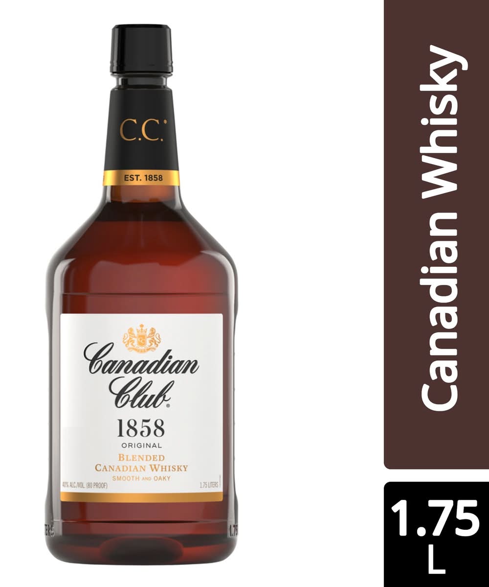 Canadian Club Original Blended Canadian Whiskey (1.75 L)