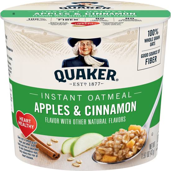 Quaker Apples & Cinnamon Instant Oatmeal