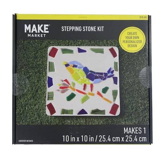 Make Market Stepping Stone Kit, 10x10 in, Assorted