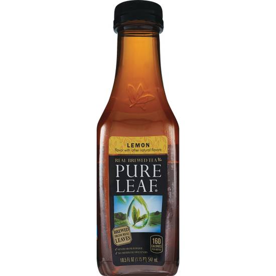 Pure Leaf Real Brewed Tea, Lemon Flavor, 18.5 OZ