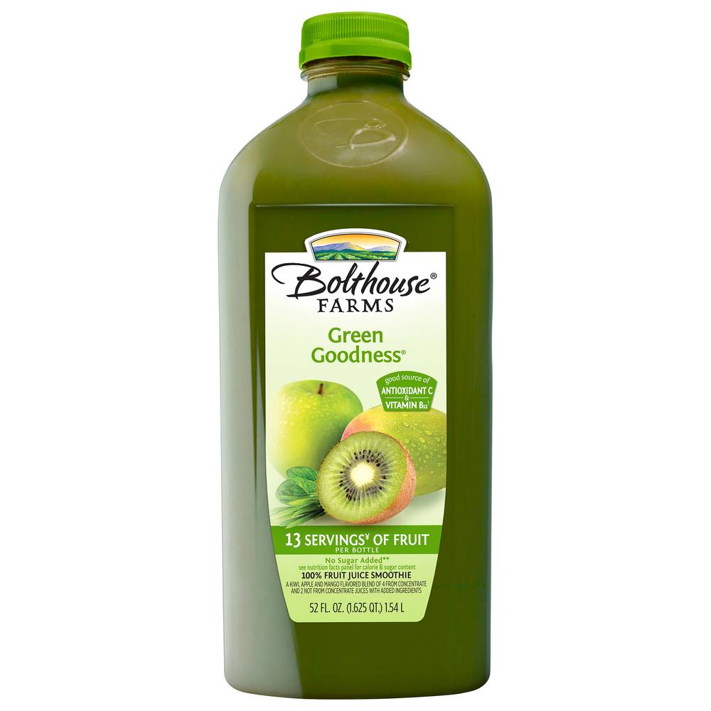 Bolthouse Farms 100% Fruit Juice Smoothie (52 fl oz) (green goodness)