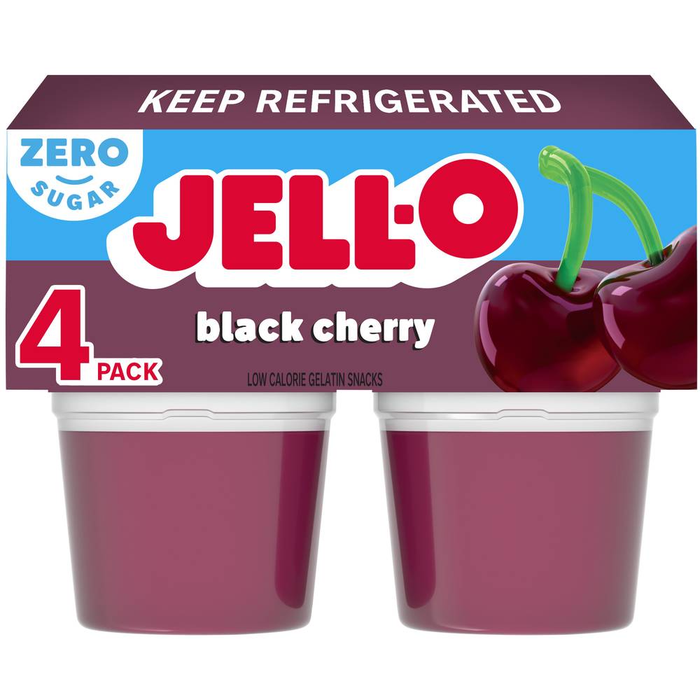 Jell-O Black Cherry Gelatin Snacks (12.5 oz)