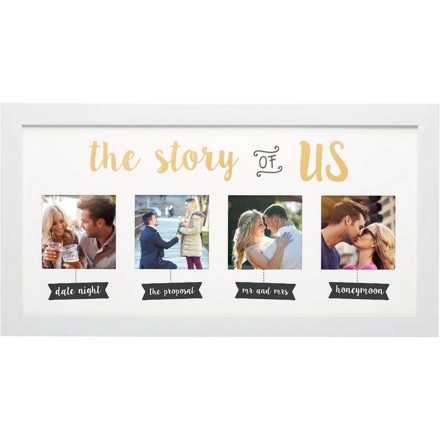 Story Of Us Photo Frame (white)