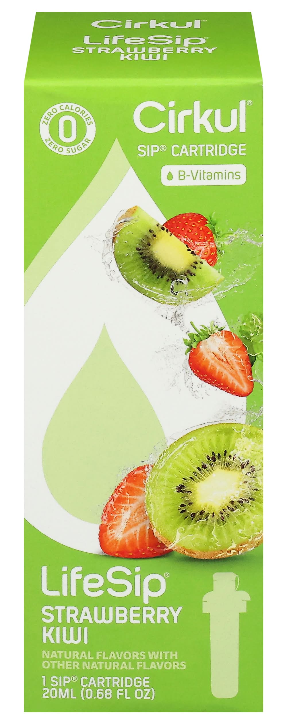 Cirkul Strawberry-Kiwi Lifesip Hydrate Cartridge