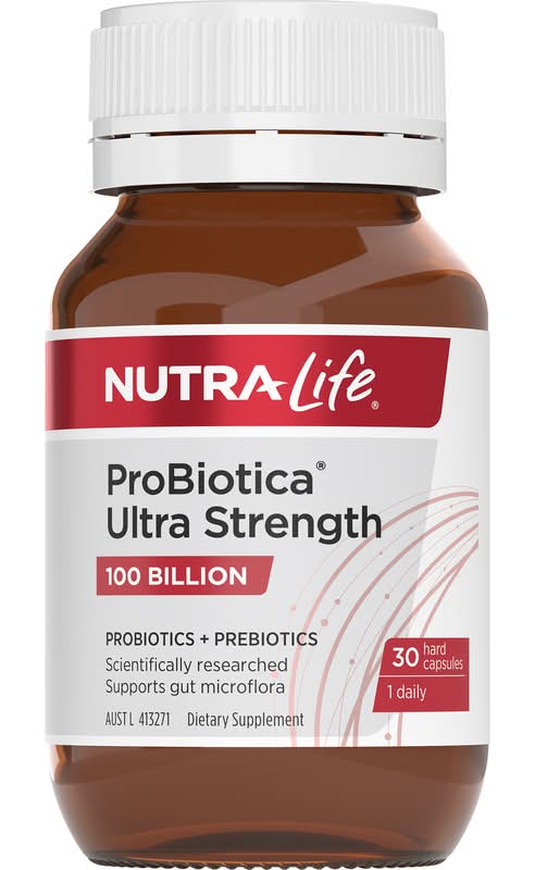 Nutra-Life ProBiotica Ultra Strength 100 Billion Capsules 30s