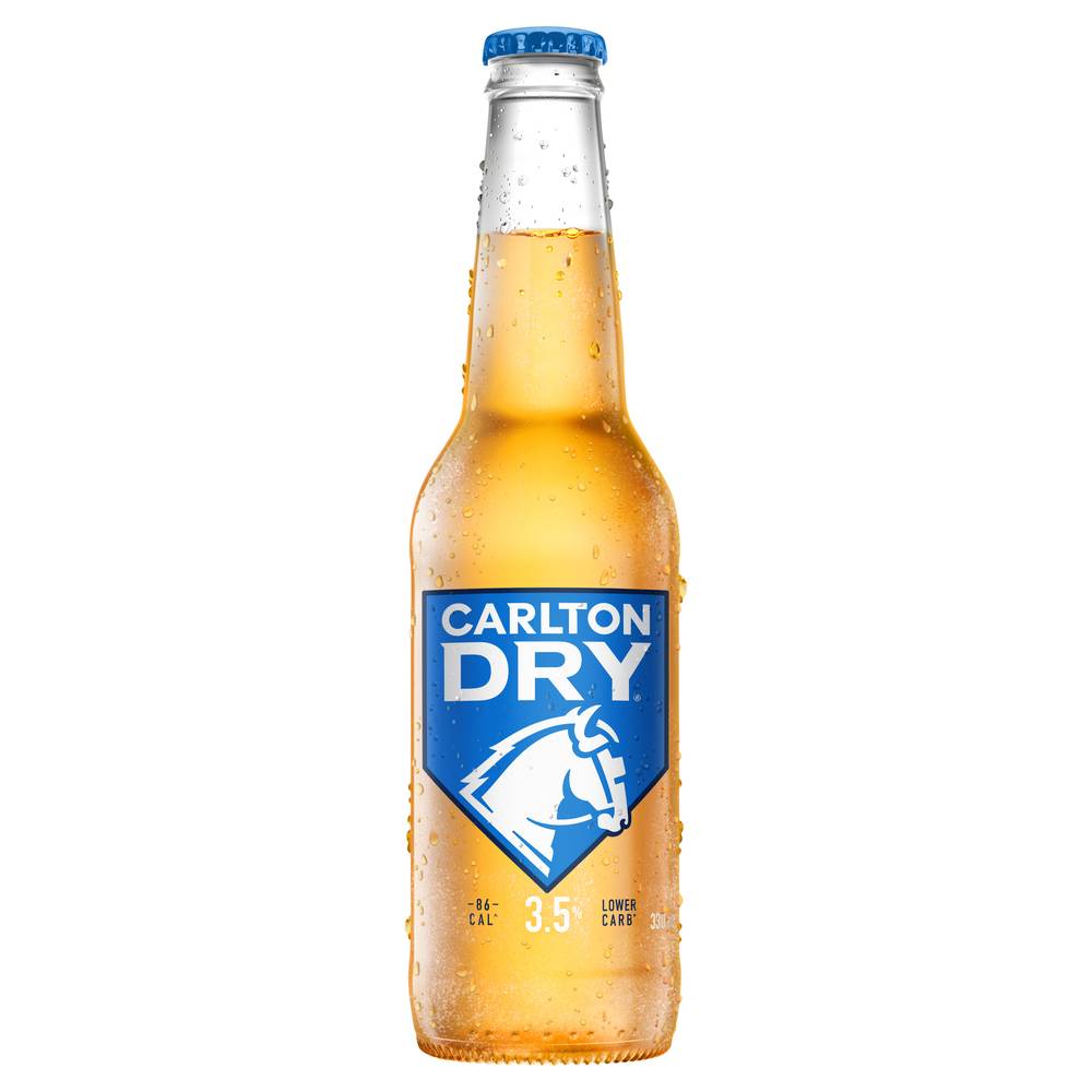 Carlton Dry Mid 3.5% Bottle 330ml