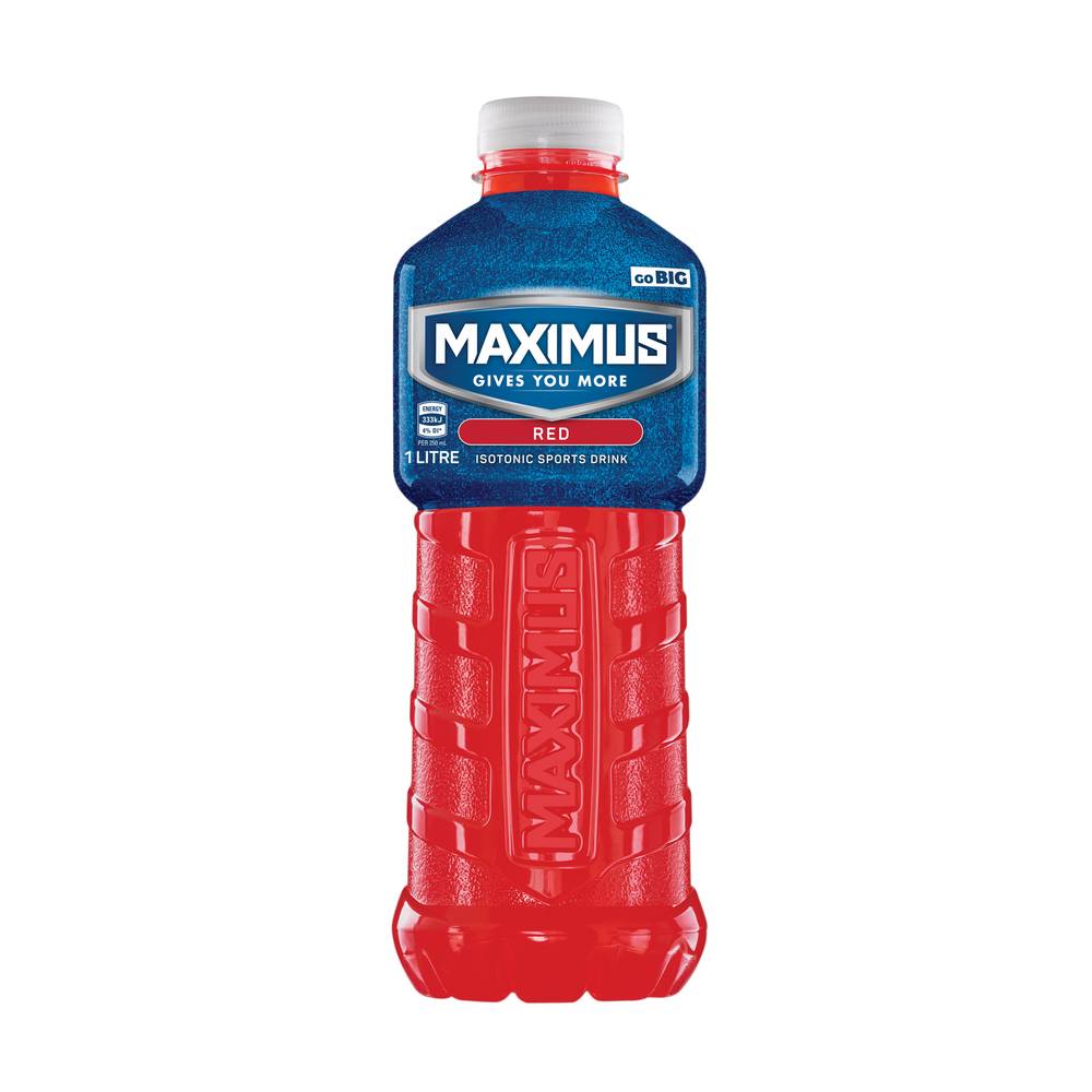Maximus Isotonic Sports Drink, Red (1L)