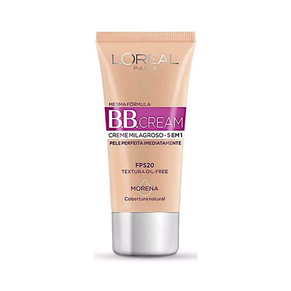 L'oréal paris b.b. cream 5 em 1 fps 20 (morena)