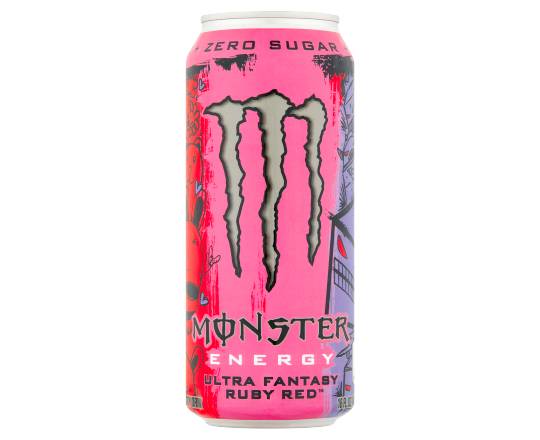 Monster Fantasy Ruby Red Drink (16 oz)