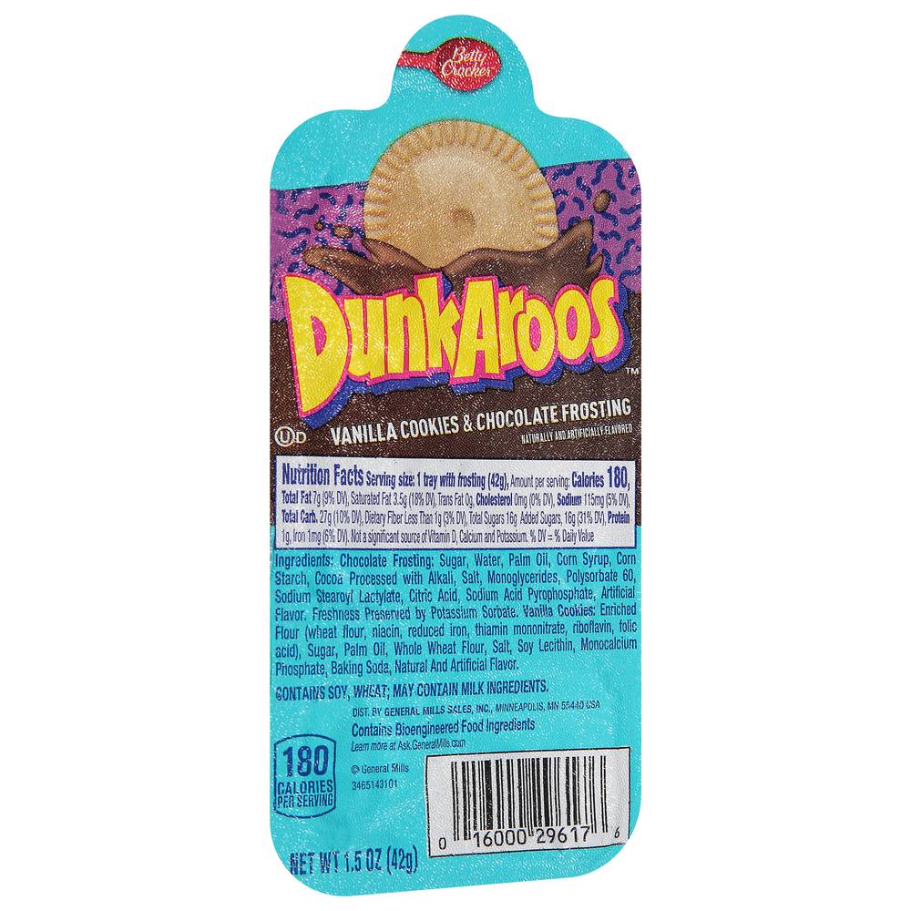 Dunkaroos Vanilla Cookies & Frosting With Rainbow Sprinkles (1.5 oz)