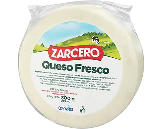 Coronado queso fresco zarcero (300 g)