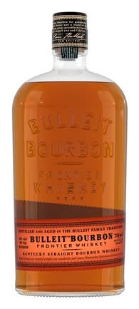 Bulleit Bourbon Frontier Whiskey Kentucky Straight Bourbon Whiskey 750mL