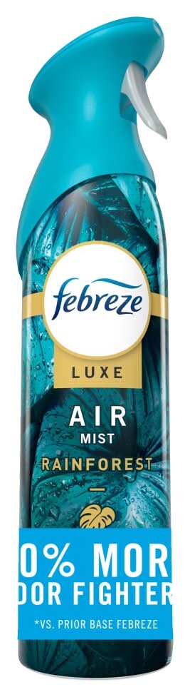 Febreze Luxe Air Mist Air Freshener, Rainforest (8.1 oz)