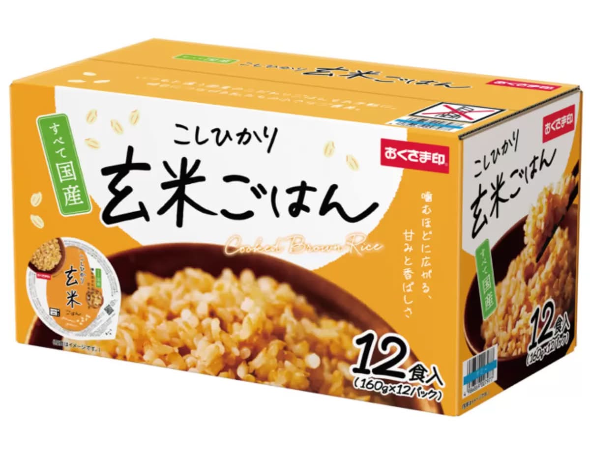 幸南食糧 こしひかり玄米ごはん 160gｘ12食