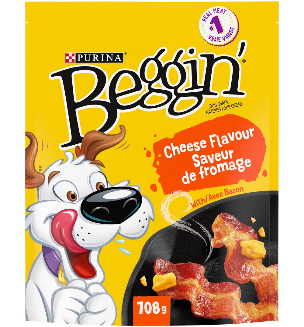 Purina Beggin' Strips Bacon & Cheese Dog Treats (708 g)