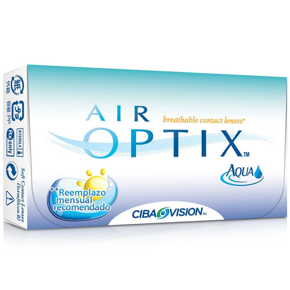 Lentes de contacto optix aqua sale