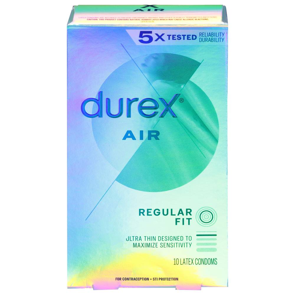 Durex Air Extra Thin Latex Condoms (10 ct)