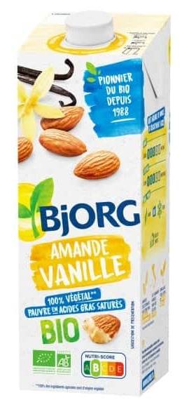 Bjorg - Boisson d’amande aromatisée bio, vanille (1L)