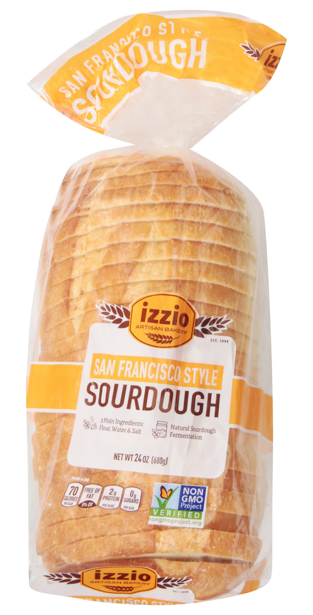Izzio Artisan Bakery San Francisco Style Sourdough Bread (24 oz)