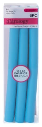 3/4in No Heat Foam Rollers 6-Pack