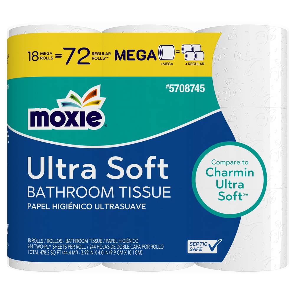 MOXIE 18-Pack 2-ply Toilet Paper | 82868