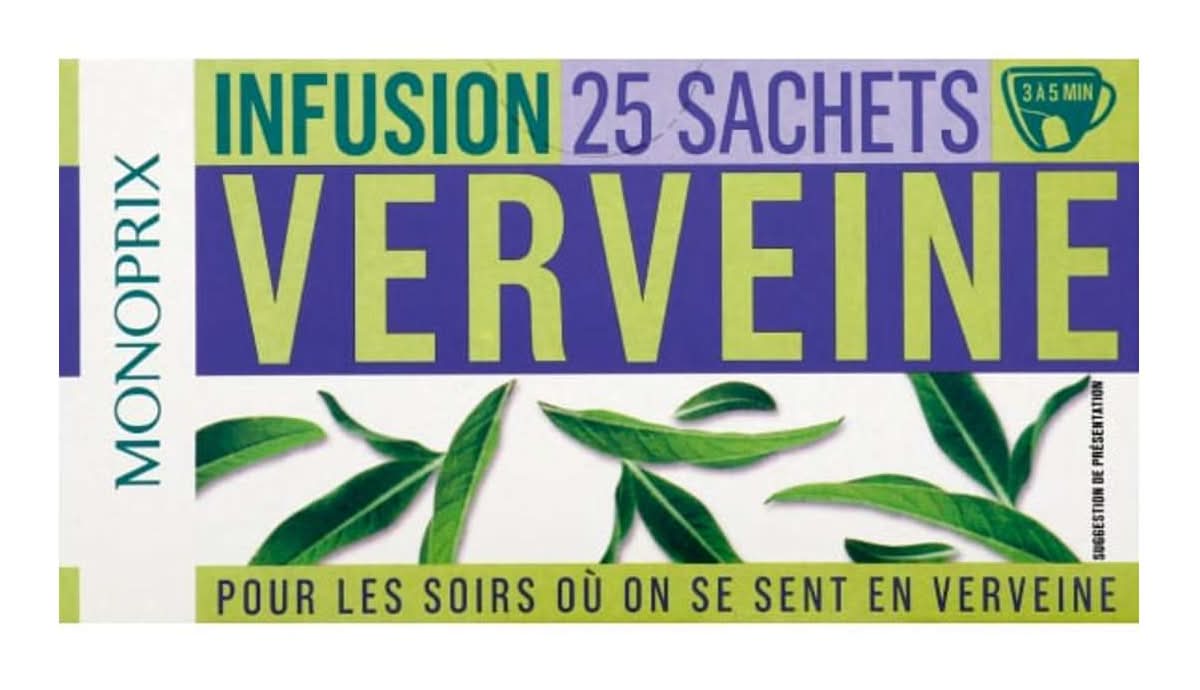 Monoprix - Infusion verveine (25)