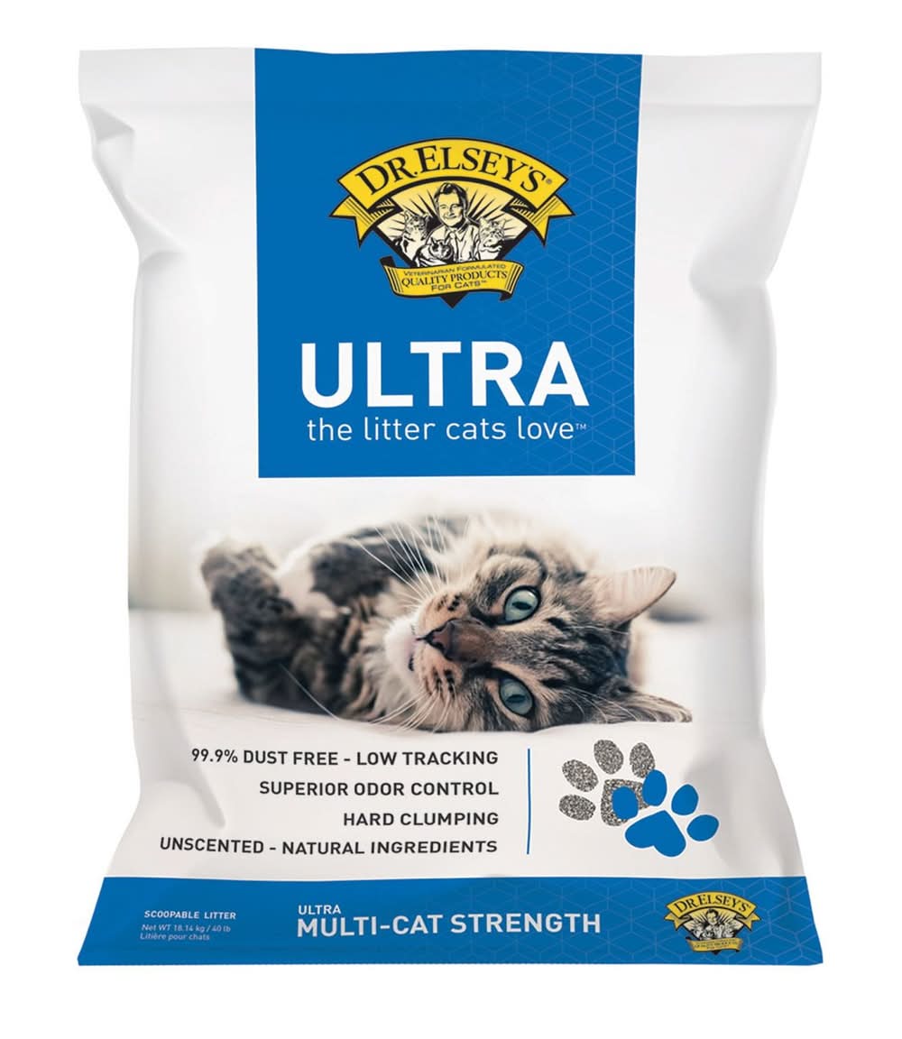 Dr. Elsey's Ultra Clumping Cat Litter, 40 lb