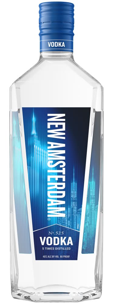 New Amsterdam No 525 Five Times Distilled Vodka (1.75 L)