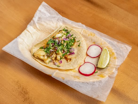 Roasted Cauliflower Taco