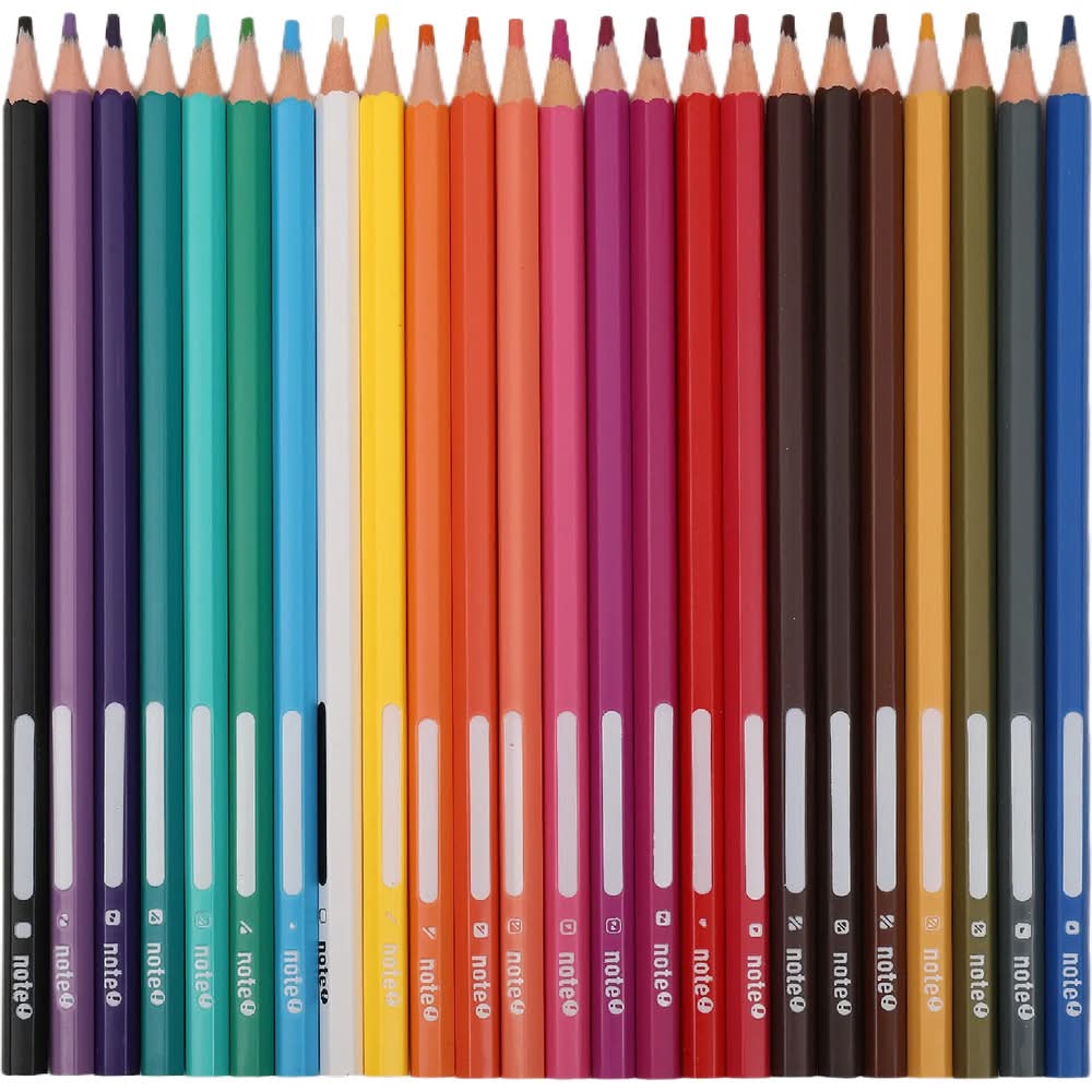 Lápis Cor Resina 24 Unidades Note!