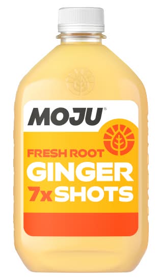MOJU Vitality Fresh Root Ginger Shots (420ml)