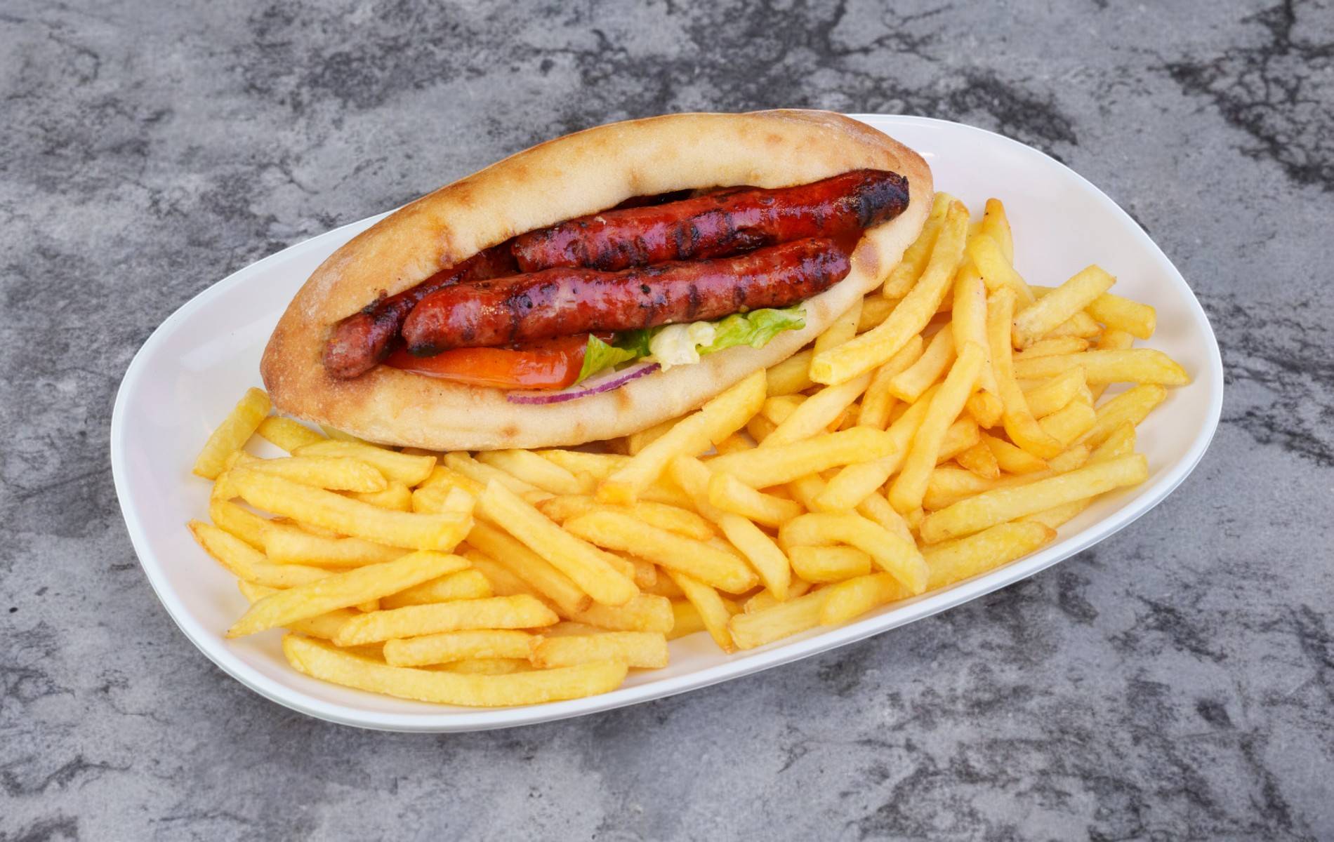 Menu Merguez