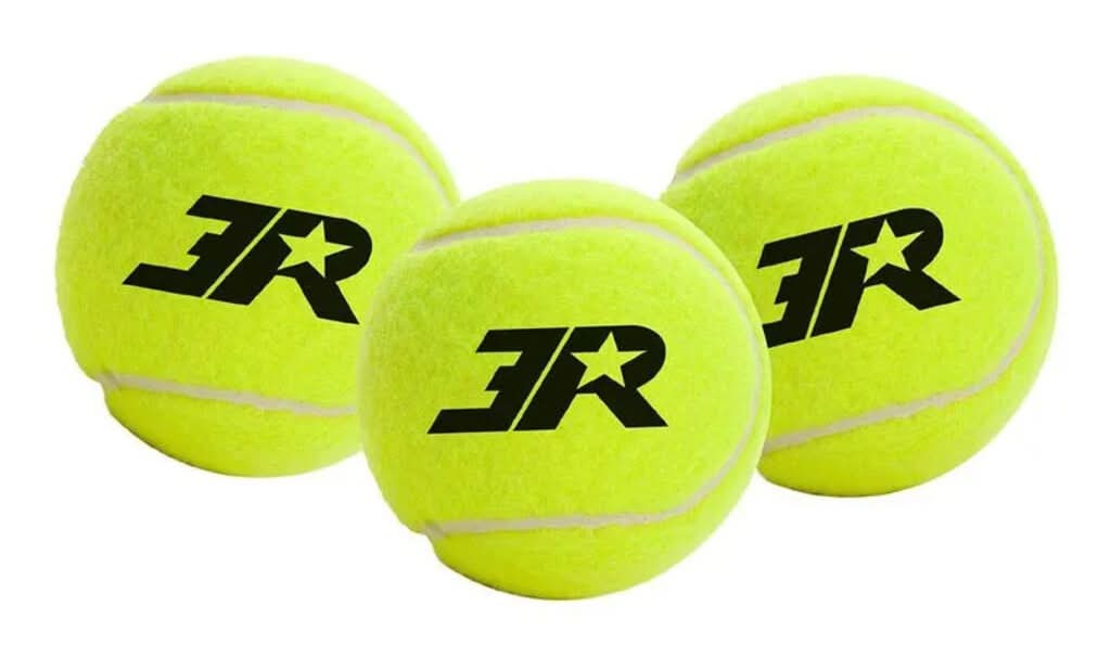 3R · Juego de pelotas de tenis (200 g)
